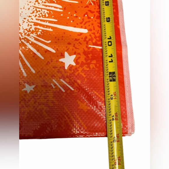 XLarge WHATABURGER Recycle Reusable Eco Friendly Shopping Beach Camping Tote Bag - Picture 3 of 5